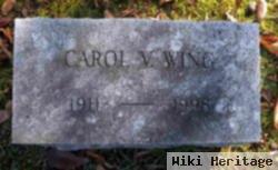 Carol V Wing