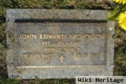 John Edward Nicholson