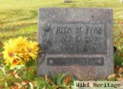 Rita M Pfab