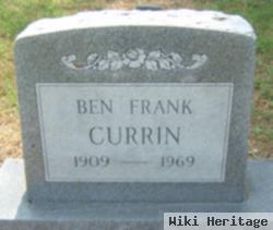 Ben Frank Currin