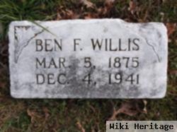 Ben F Willis