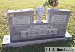 Nana Purvis Benton