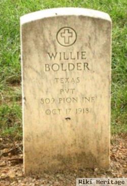 Willie Bolder