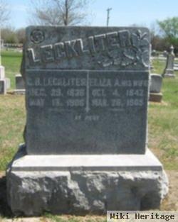 Eliza Ann Miller Leckliter