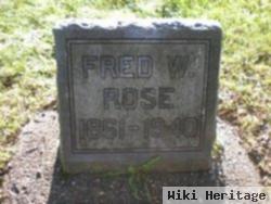 Fred W. Rose