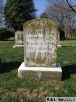 Frances Catherine "fannie" Hedgman Ball