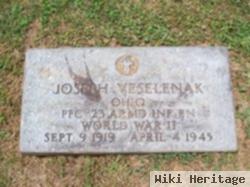 Pfc Joseph Veselenak, Jr