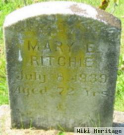 Mary E Ritchie