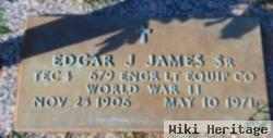 Edgar J James, Sr