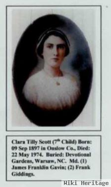 Clara Tilly Scott Giddings