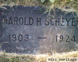 Harold H. Scheyer