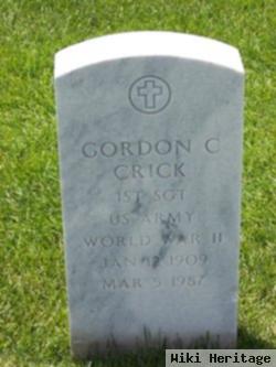 Gordon C Crick