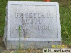 Rosetta R. Ruff