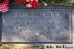 David Udell Schofield