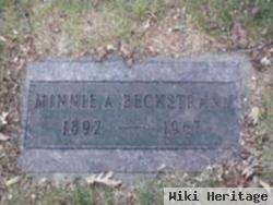 Minnie A Beckstrand