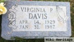 Virginia P Whittington Davis