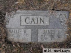 Vallie R Kave Cain