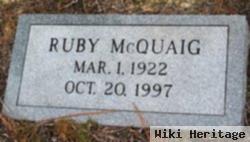 Ruby Mcquaig