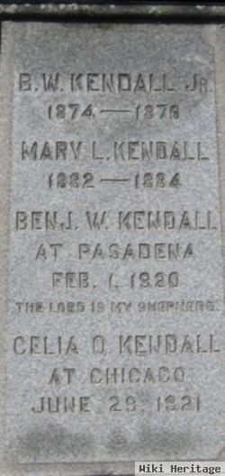 Benjamin W. Kendall, Jr