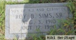 Roy B Sims, Sr