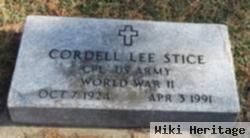 Cordell Lee Stice