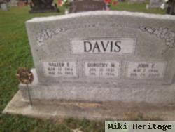 John E Davis