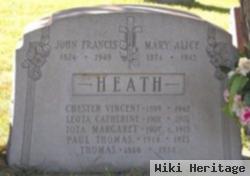 Leota Catherine Heath