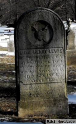 Lieut Henry Lewis