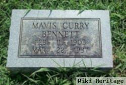 Marie Mavis Curry Bennett