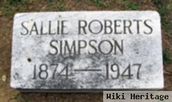 Sallie Pitts Roberts Simpson