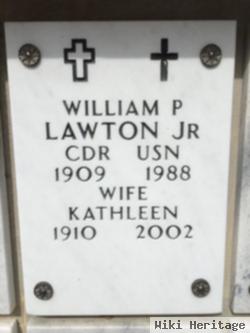 Commander William P Lawton, Jr