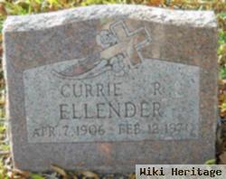 Currie Robert Ellender