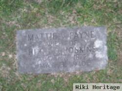 Mattie Victoria Payne Hoskins