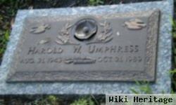 Harold W Umphress