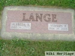 Vernon F Lange