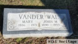 John M Vander Wal