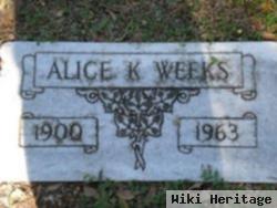 Alice K. Weeks