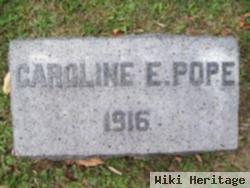Caroline E Pope