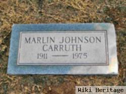 Marlin Johnson Carruth