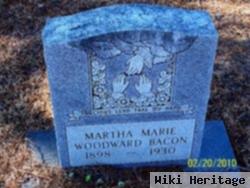 Martha Marie Woodward Bacon