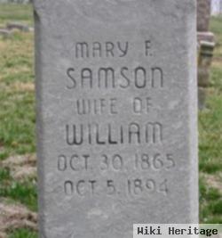 Mary Frances Goodin Samson