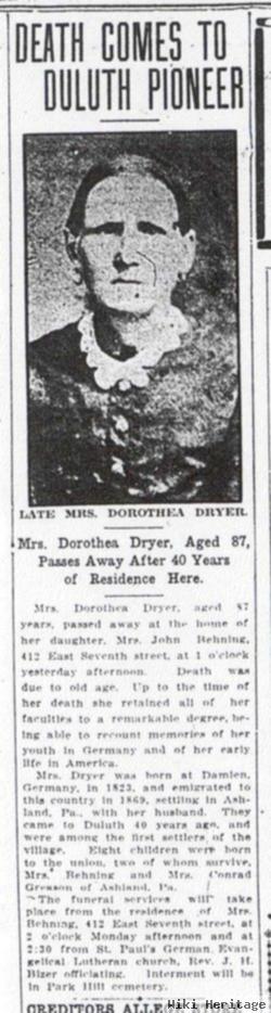 Dorothea Dryer