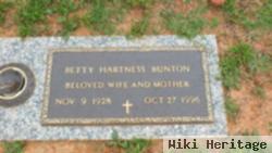 Betty Jane Hartness Bunton