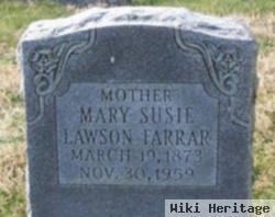 Mary Susie Lawson Farrar