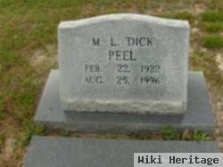 M. L. "dick" Peel