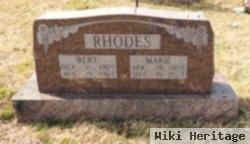 Bert Rhodes, Sr