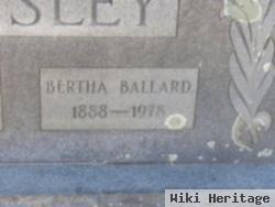 Bertha L Ballard Hensley