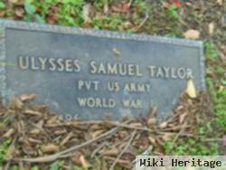 Ulysses Samuel Taylor, Sr