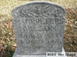 Mary Peters Fry Wilson