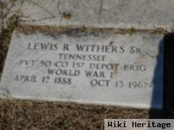 Lewis R Withers, Sr